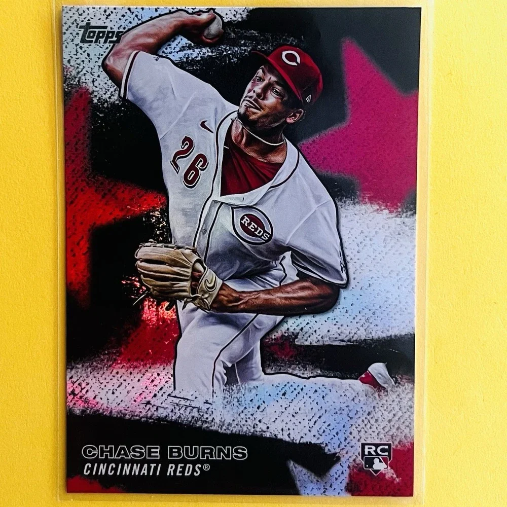 2026 Topps Series 1 Stars of MLB Chase Burns SMLB-27‎ RC Rookie Reds Insert